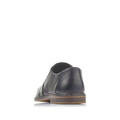 Rieker Men's Slip On Shoe Black