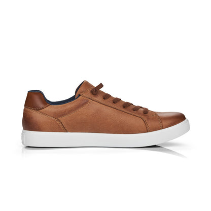 Rieker Men's Lace Up White Soled Sneaker