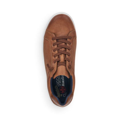 Rieker Men's Lace Up White Soled Sneaker