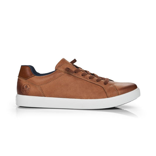 Rieker Men's Lace Up White Soled Sneaker