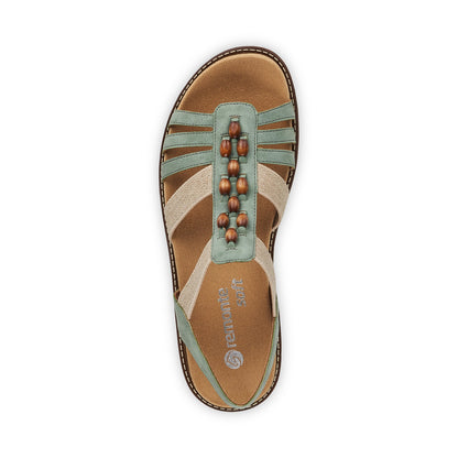 Remonte Ladies Elastic Strap Sandal