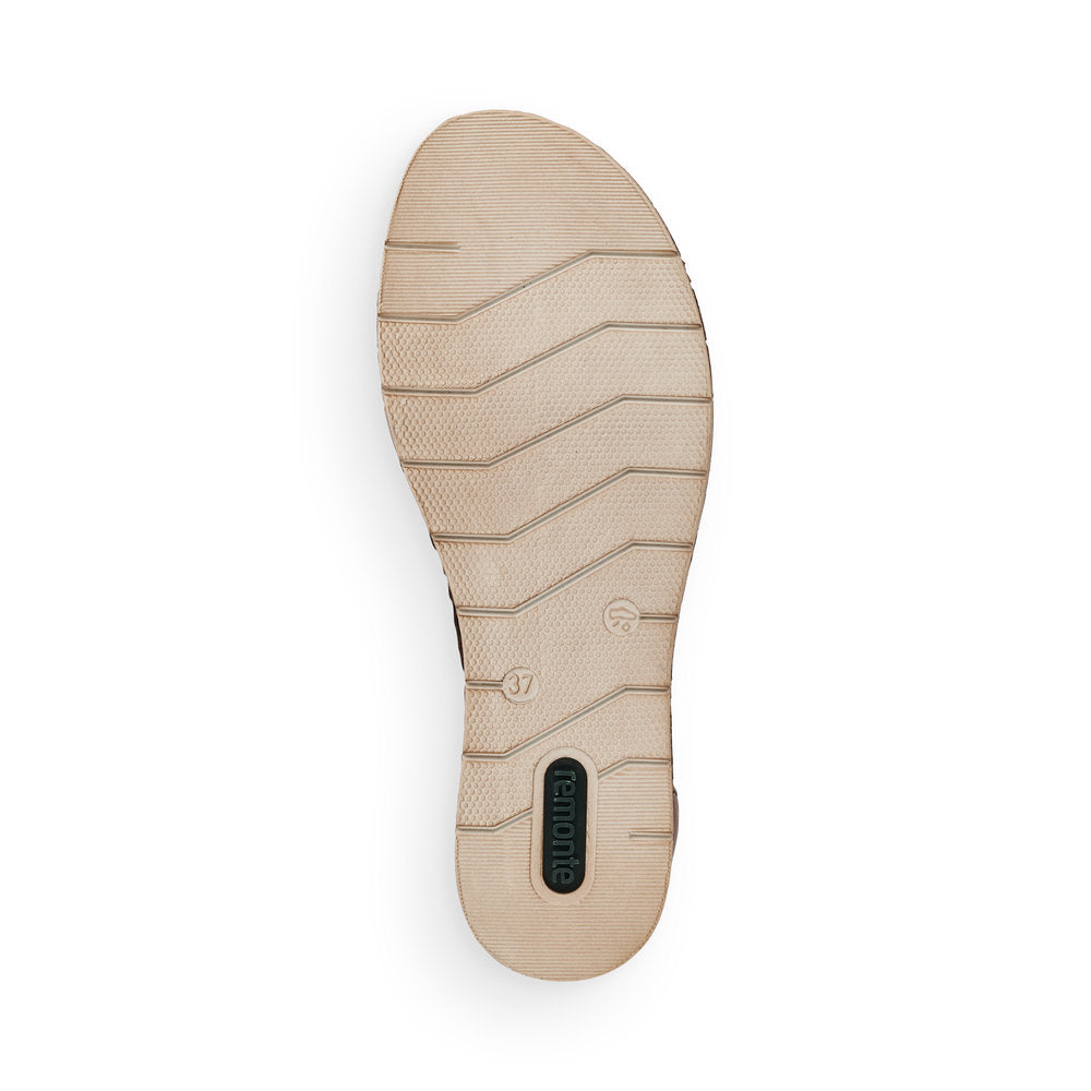 Remonte Ladies Cork wedge Gladiator Sandal