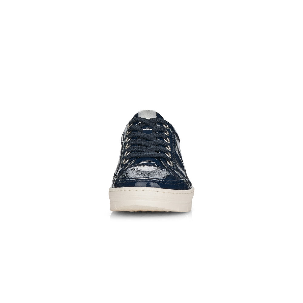 Remonte Ladies Lace Up Casual Navy