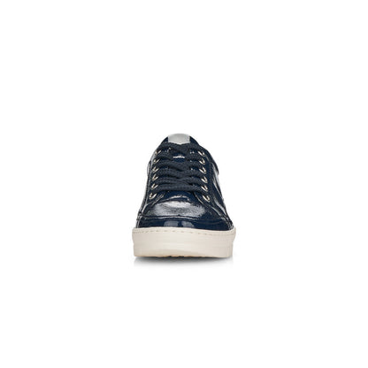 Remonte Ladies Lace Up Casual Navy