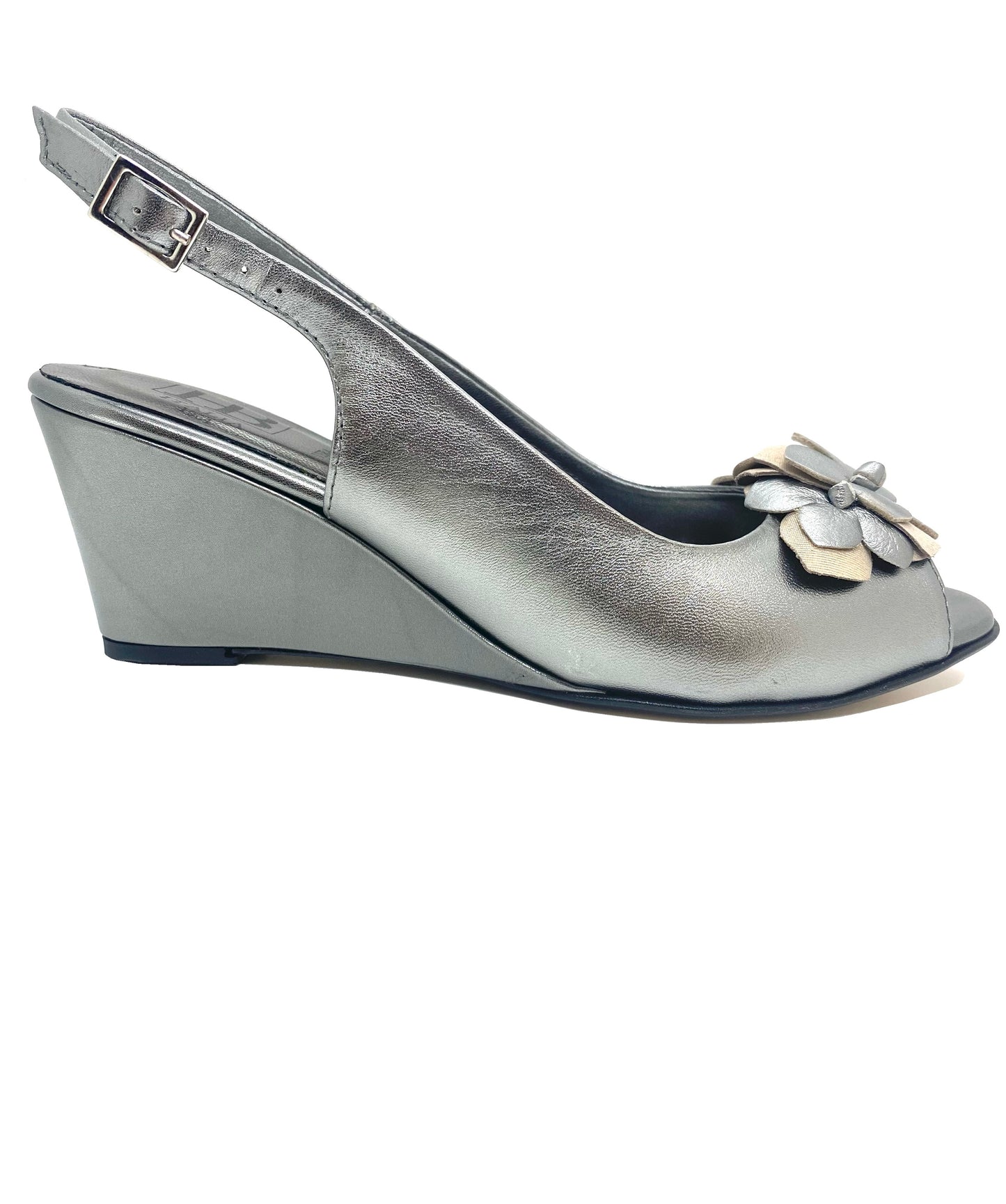 Peep Toe Wedge Sandal