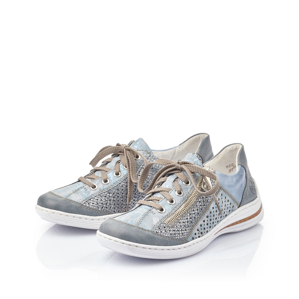 Rieker Ladies Lace Up Casual Shoe