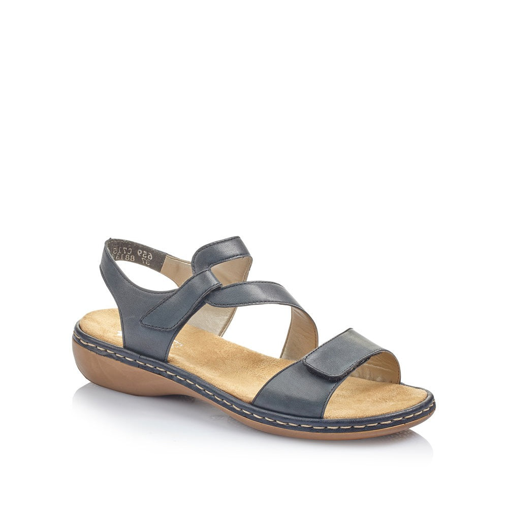Rieker Ladies Adjust Strap Sandal