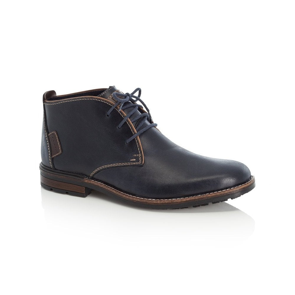 Rieker Men's Boot Navy Leather