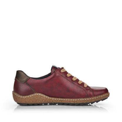 Remonte Ladies Lace Up Shoe With Zip