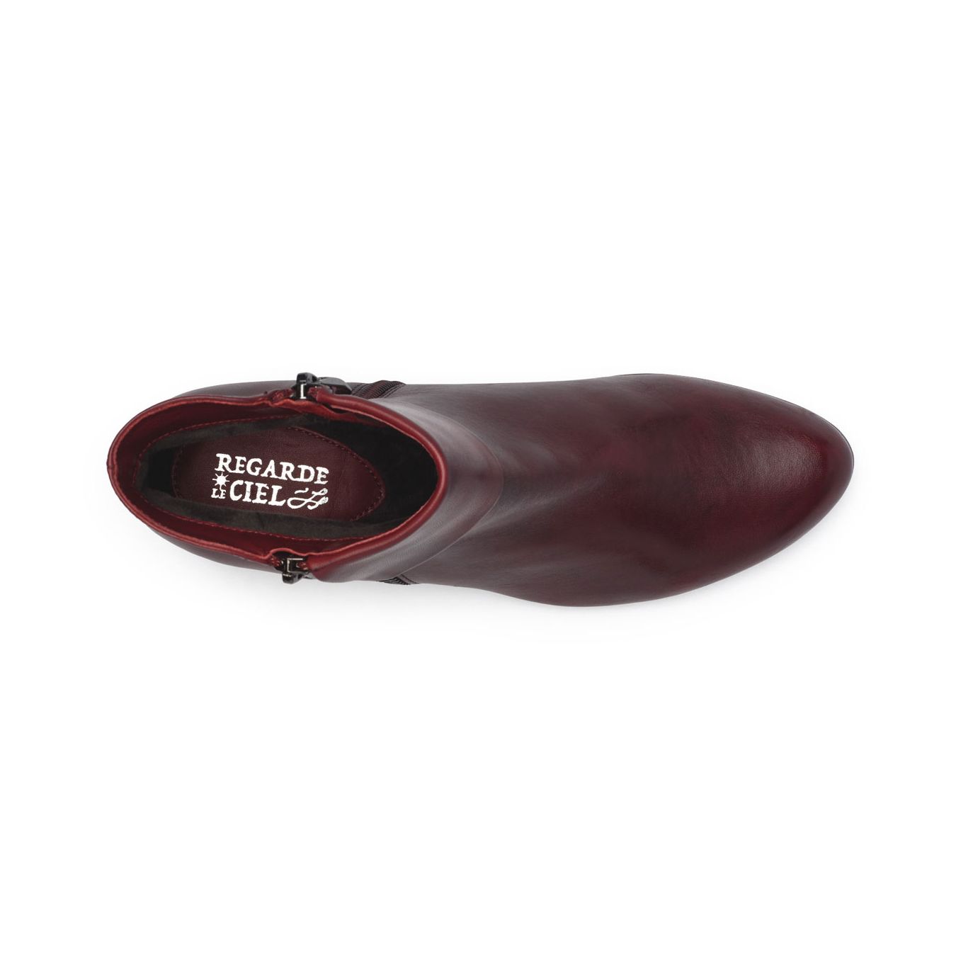 Regarde Le Ciel Stefany Ladies Ankle Boot Bordo