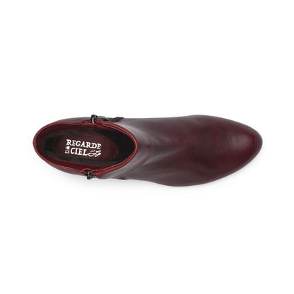 Regarde Le Ciel Stefany Ladies Ankle Boot Bordo