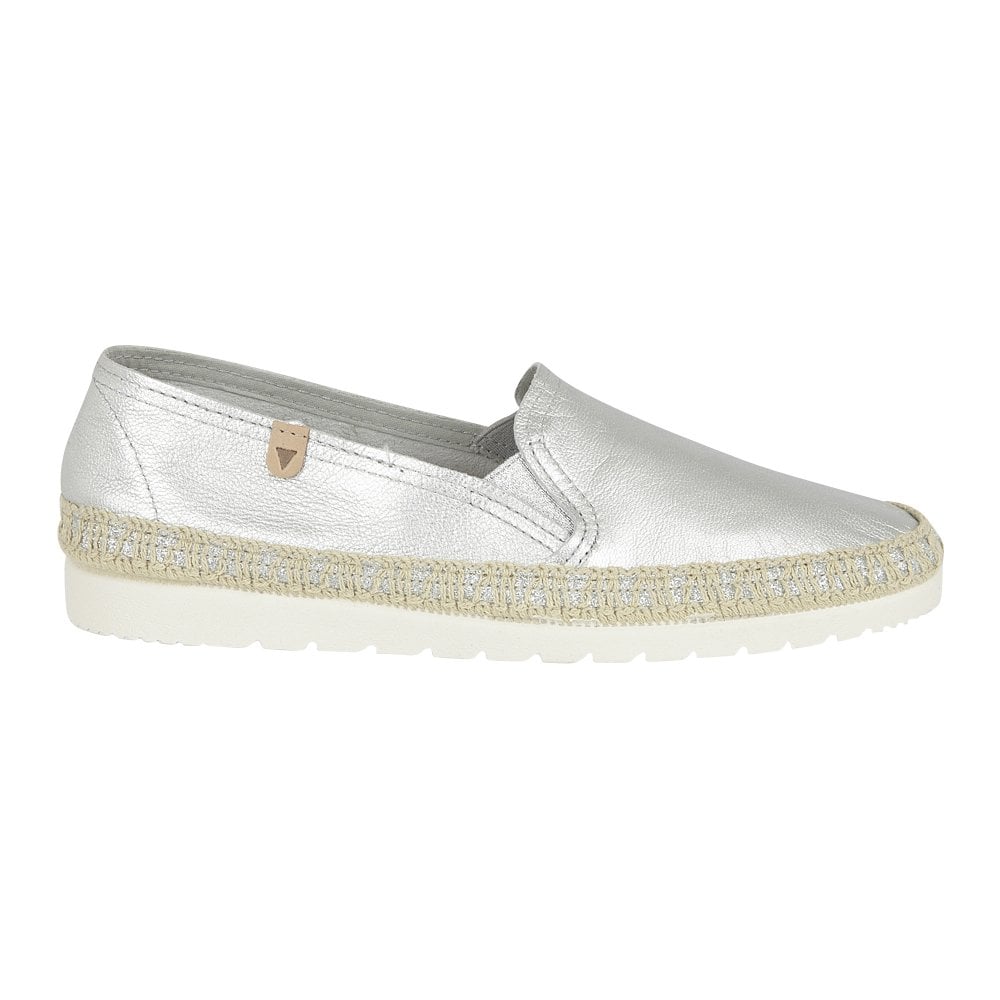 Nuria Metal Slip On Espadrille